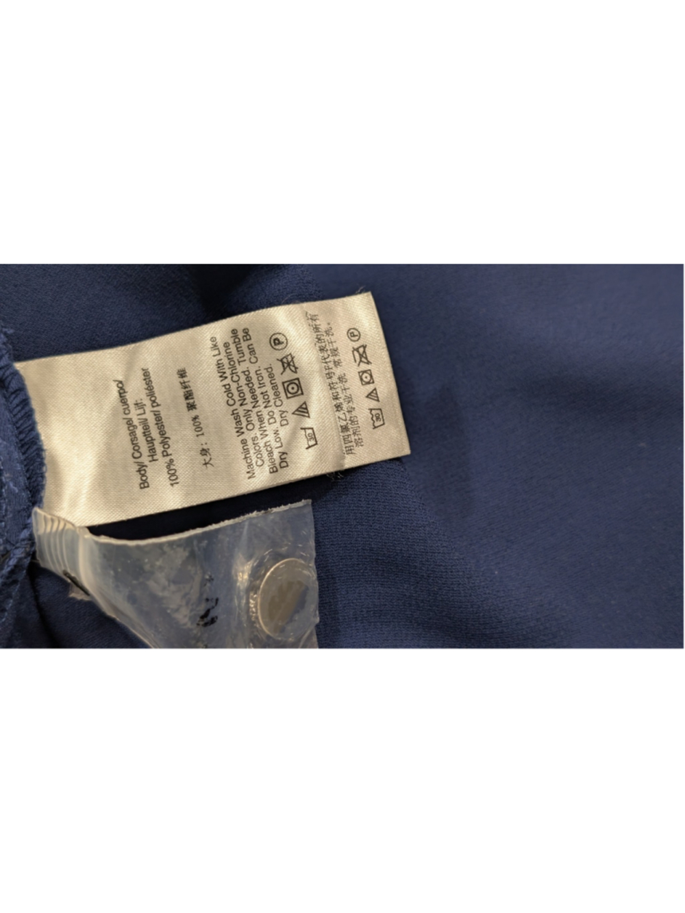 Women's DKNY Blue Midi Shirt Dress Size 4 - Picture 6 of 8